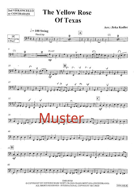 Notenmuster Orchester 